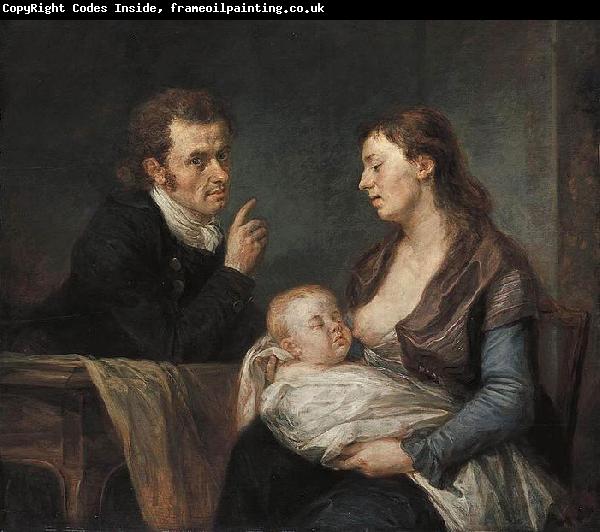 Johann Georg Edlinger Family Portrait